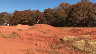 Chad Reed practicing at Moto40MX before the 2021 Paris Supercross