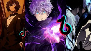 Badass ANIME MOMENTS🥶, Tik Tok Express Compilation🚨🍜 | New Part