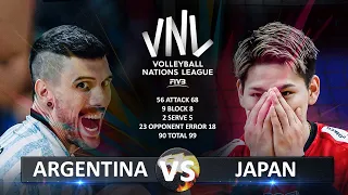 Argentina vs Japan | Men's VNL 2024