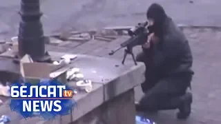 Snipers in the streets of Kyiv. 20.02.14 / Cнайперы на вуліцах Кіева (APTN)