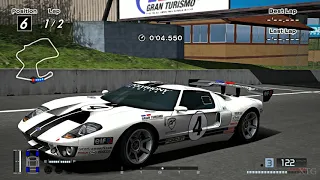 [#1573] Gran Turismo 4 - Ford GT LM Race Car Spec II '04 PS2 Gameplay HD