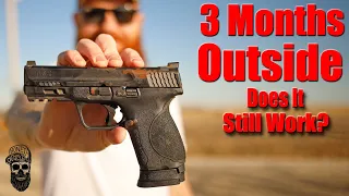 I Left My Gun Outside For 3 Months: Handgun Reliability Test