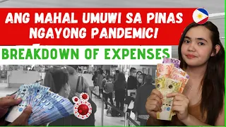 MY PHILIPPINE TRAVEL & QUARANTINE EXPENSES  AS A NON-OFW/ BALIKBAYAN | BAKASYON PA MORE 😂