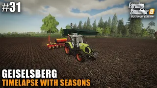 Geiselsberg Timelapse #31 Planting Corn & Mowing Grass, Farming Simulator 19 Seasons