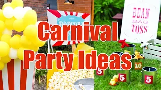 Carnival Party Inspiration and Ideas/ DIY Decor, Treats, and Much More!!
