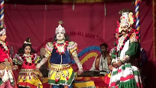 yakshagana mahishasura vadhe at bondala part15