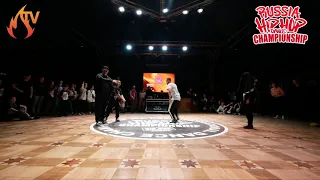 ZAVOD vs Kresanova/Incredible Miha - FINAL - ALL STYLES 2x2 - RUSSIA HIP HOP DANCE CHAMPIONSHIP 2019