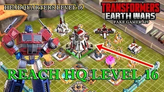 Headquarters Level 16 - TRANSFORMERS: Earth Wars