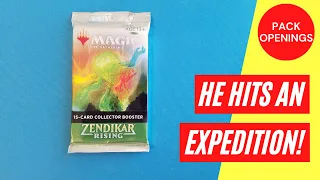 Expedition Hit #2! - Zendikar Rising Collector Booster Pack Opening for Guillermo #MTG #Shorts