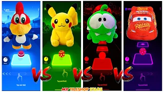 Woody Woodpecker & Pikachu & Om Nom & Lightning McQueen.🏆 Who Is Best?