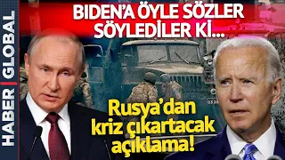 Rusya'dan Kriz Çıkartacak Açıklama! Putin'e Diktatör Diyen Biden'a Öyle Sözler Söylediler ki...