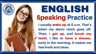 My Day | My Daily Routine Listening and Speaking Practice (Part-1) English Language Fluency