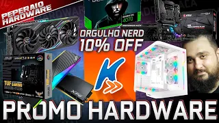 GIRO DE OFERTAS: Kabum 10% OFF Orgulho Nerd, Novos Cupons ALI, RTX 4070 R$ 3300, RX 7700XT R$ 2700