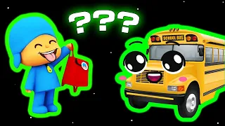 Pocoyo & School Bus Not To School Sound Variations in 40 Seconds