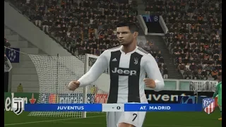 PES 2019 (PS2) Juventus vs Atletico Madrid - Champions League