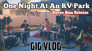 Boss Katana Stereo Rig - Gig Vlog - Amazing How Great It Sounds