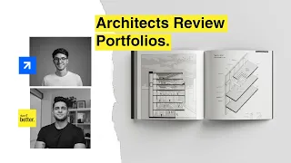 Architecture Portfolio Tips-  Reviewing YOUR work with Oliver from Upstairs!