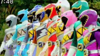 All my favourite Sentai Rangers