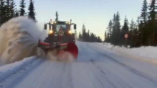 VT 320 ekstreme kastegenskaper. Tokvam Snøplog | Snöplog | Snow plow | Snow removal