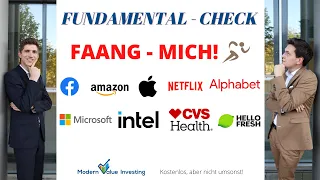 FAANG MICH! Der Fundamental-Check by Modern Value Investing