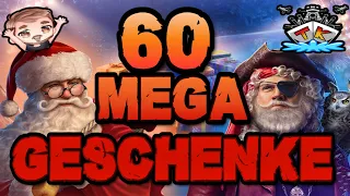 Wir öffnen nochmal 60 MEGA GESCHENKE "Container opening"⚓️ in World of Warships 🚢