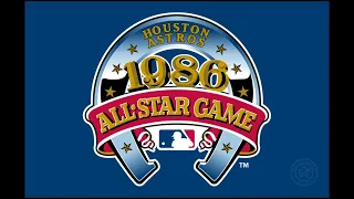 1986 MLB All Star Game HOUSTON Original ABC Broadcast