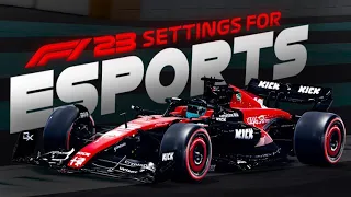 My F1 esport settings for f1 2023