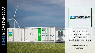 Pacific Green Technologie (PGTK) CEORoadshow Webinar Replay: June 27, 2022