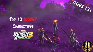 Top 10 *WORST* Characters in Ultimate Alliance 3