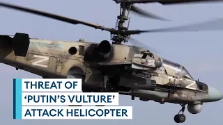 'Putin's vulture' helicopter increasing threat to Ukrainian tanks