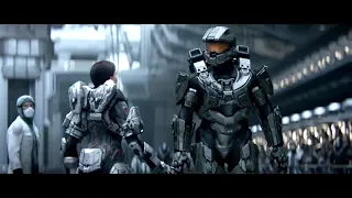 Halo 4 Ultima escena Te creia mas alto se quita la armadura