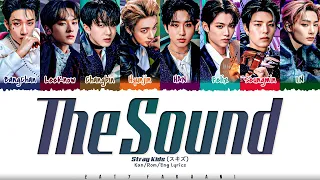 Stray Kids (スキズ) - 'The Sound' Lyrics [Color Coded_Kan_Rom_Eng]