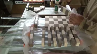 How to make a chess board