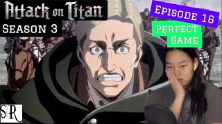 Erwin’s LAST SACRIFICE… | Attack on Titan Reaction | Season 3, Episode 16: “Perfect Game”