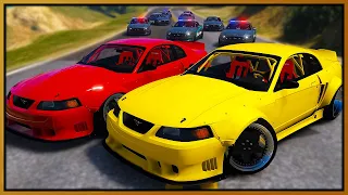 GTA 5 Roleplay - DRIFT MUSTANGS EMBARRASSING & ANNOYING COPS | RedlineRP