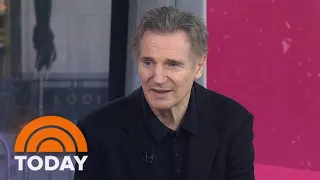 Liam Neeson dishes on 'hokiest' line from 'Taken' and new movie 'Marlowe'