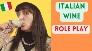 How to order wine in Italian / Role play for beginners