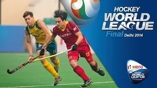 Australia vs Belgium - Men's Hero Hockey World League Final India Pool B [10/01/2014]