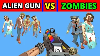 ALIEN GUN vs ZOMBIES in The Walking Zombie 2 Lomelvo