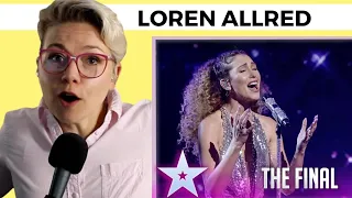 Loren Allred BGT New Zealand Vocal Coach Reaction and Analysis