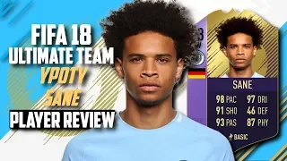 93 YPOTY SANE PLAYER REVIEW FIFA 18 | 93 YPOTY SANE REVIEW | FIFA 18 ULTIMATE TEAM