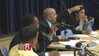 Near brawl erupts at New Haven school board meeting