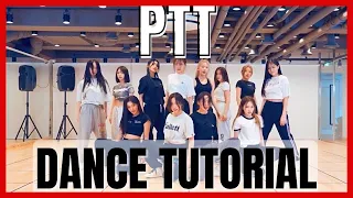 LOONA 「PTT (Paint The Town)」 Dance Practice Mirror Tutorial (SLOWED)