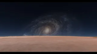 A planet at the edge of the galaxy  /  Space Engine