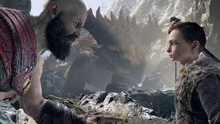 God Of War 4 PS4 Pro (Dragon, Boss Fight) (HRAEZLYR) Full Gameplay 1080p