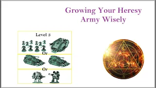 Growing Your Heresy Army Wisely