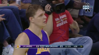 Timofey Mozgov vs NOP. 29.11.2016