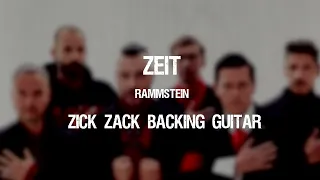 Rammstein - Zick Zack Backing Guitar Instrumental