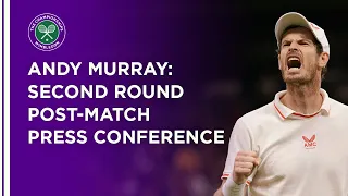 Andy Murray Second Round Press Conference | Wimbledon 2021