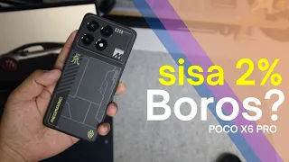 Seharian Pakai Poco X6 Pro! Baterai Awet atau Boros? #pocox6pro